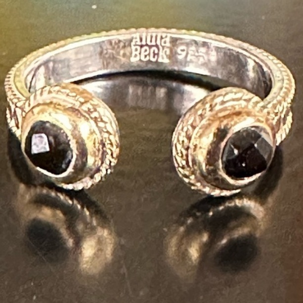 Wow Poshmark - Authentic Anna Beck Onyx Ring